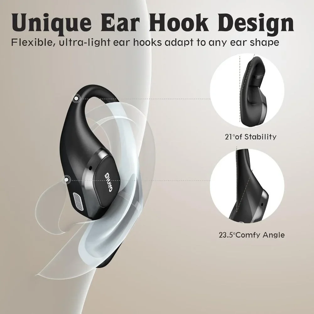 Open Ear Headphones,Over Ear Earbuds with Ergonomic Earhook-Brand new in the box